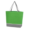NonWoven Overtime Tote Bag Lime Green