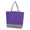 NonWoven Overtime Tote Bag Purple