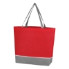 NonWoven Overtime Tote Bag Red