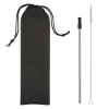 Stainless Steel Straw Kit Black