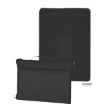 Fleece Travel Blanket  Silk Screen Black