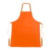 100 Cotton Apron Orange