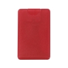 20ml Card Shape Hand Sanitizer Frosted Red