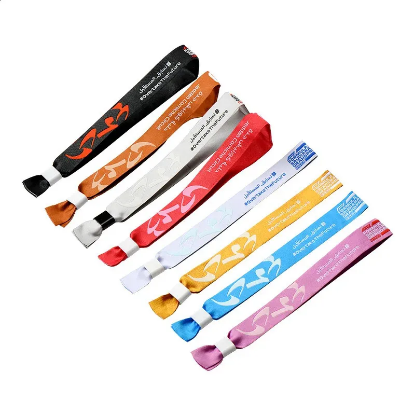 Custom Polyester Woven Wristbands