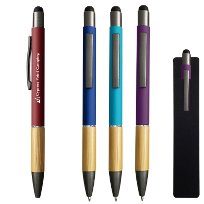 Aidan Bamboo Stylus Pens