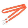 5/8" Double Ended Lanyards Orange