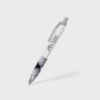 Cardigan Pen White with Gray 