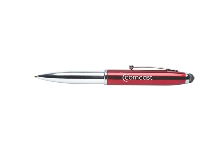 T.Macy Triple Function Pen True Red 