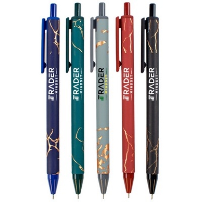 Custom Marble Comfort Pens