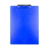 Custom MCQUARY Letter Size Clipboard with Metal Spring Clip - Blue  - Blank