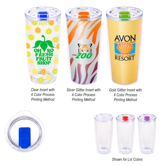 Picture of 19 Oz. Everest Clarity Tumbler With Insert