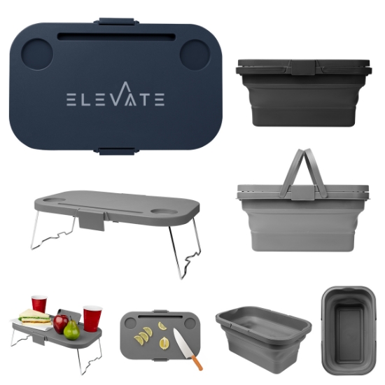 Picture of Collapsible Picnic Basket Cooler