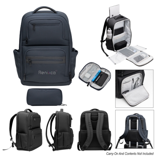 Picture of Cutter & Buck® Travel Collection Deluxe Laptop Backpack