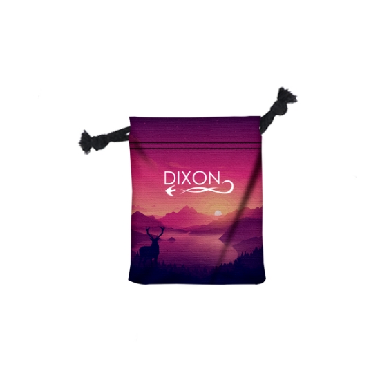 Picture of 5" W X 6" H Canvas Drawstring Bag