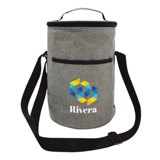 Picture of Gather Round Heathered Cooler Bag