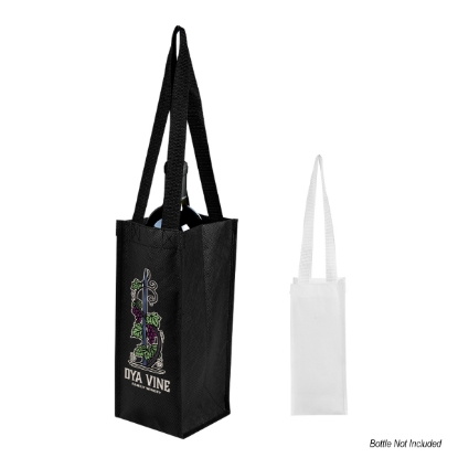 Picture of Venice Rpet Non-woven Laminated Wine Bag