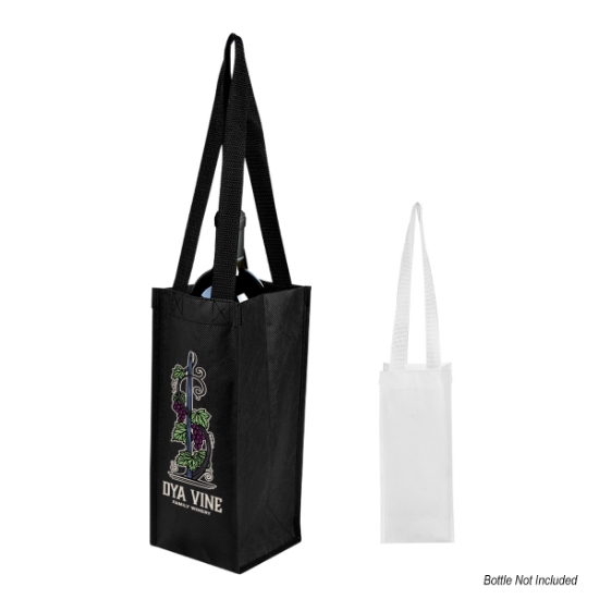 Picture of Venice Rpet Non-woven Laminated Wine Bag