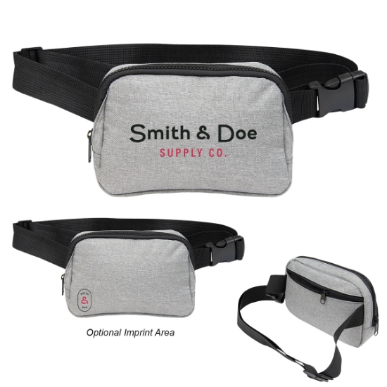 Picture of Anywhere Rpet Heathered Belt Bag