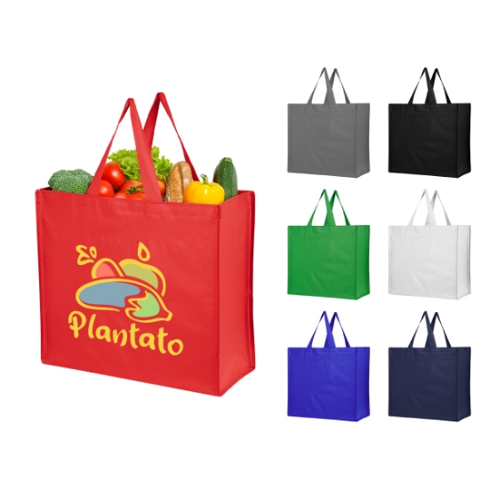 Picture of Harvest Haul Recycled Non-woven Shopper Tote Bag