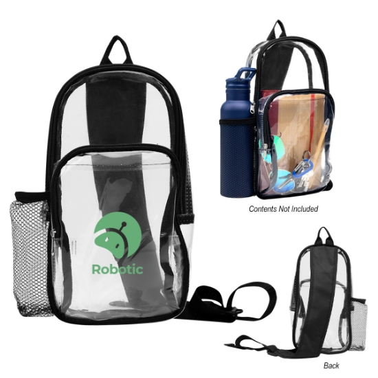 Picture of Chloe Clear Crossbody Sling Bag