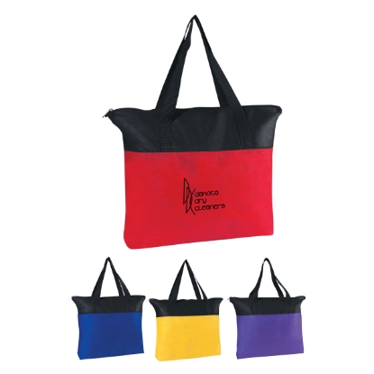 Picture of Non-woven Zippered Tote Bag