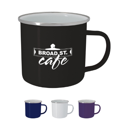 Picture of 16 Oz. Enamel Campfire Mug