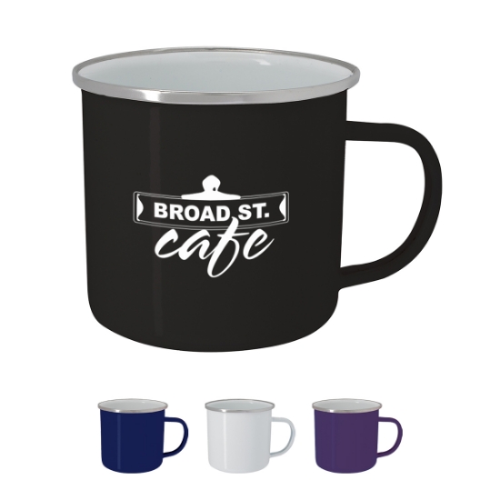 Picture of 16 Oz. Enamel Campfire Mug