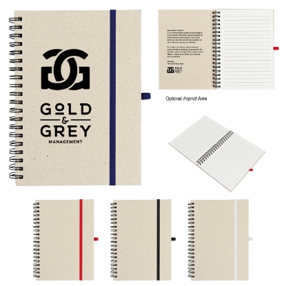 Picture of Natural Paper Spiral Notebook