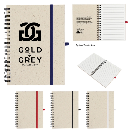 Picture of Natural Paper Spiral Notebook