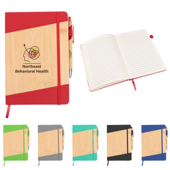 Picture of Bamboo Journal With Pen