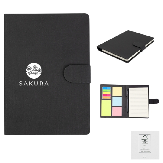 Picture of Taylor Padfolio With Sticky Notes & Flags