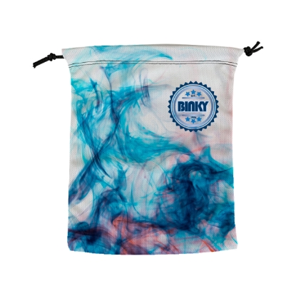 Picture of 7" W X 9" H Polyester Drawstring Bag