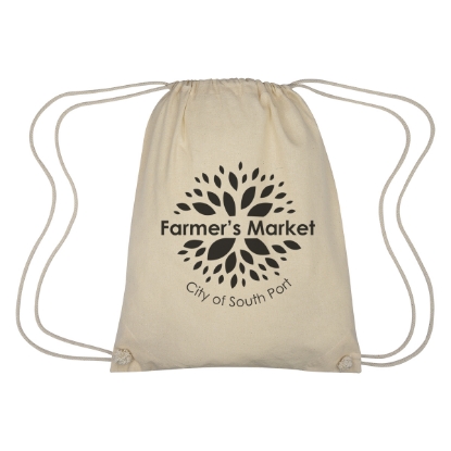 Picture of Cooper Cotton Drawstring Bag