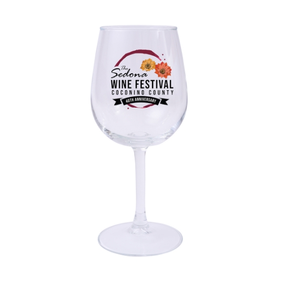 Picture of 12 Oz. Full Color Wine Glass