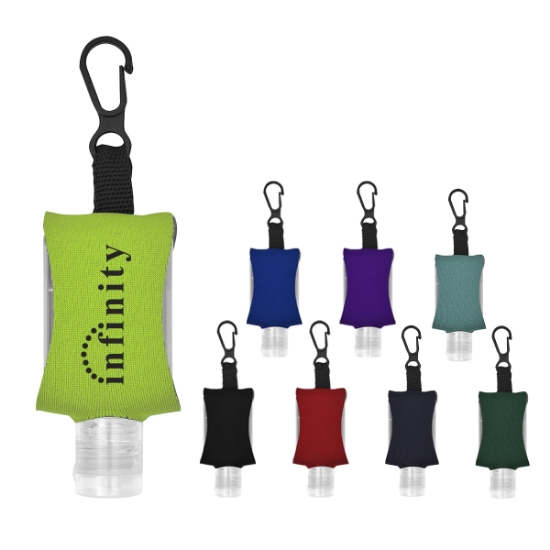 Picture of 1 Oz. Hand Sanitizer With Eva Case And Clip
