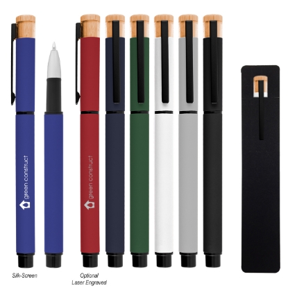 Picture of Ronan Recycled Aluminum Gel Pen