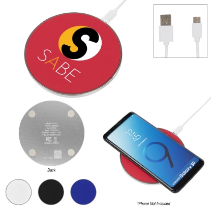 Picture of 15w Recycled Aluminum Wireless Charger