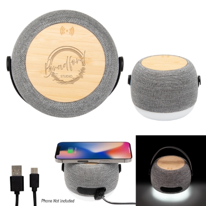 Picture of Rpet Light Up 15w Charger & Hi-fi Speaker