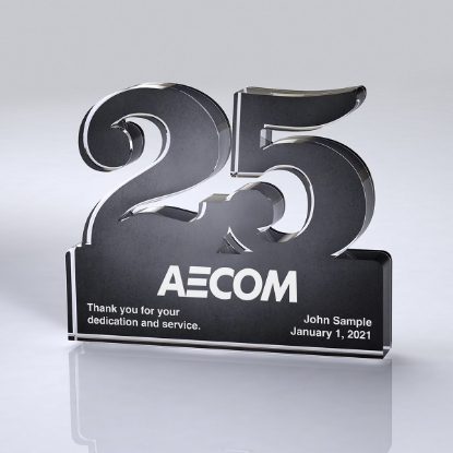 Picture of Freestanding 25 Year Anniversary Award