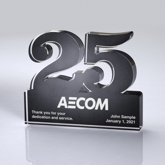 Picture of Freestanding 25 Year Anniversary Award