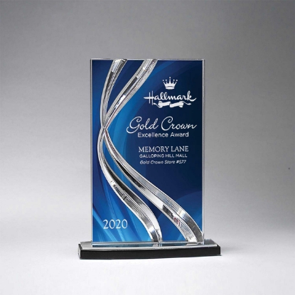 Picture of Medium Sweeping Ribbon Award