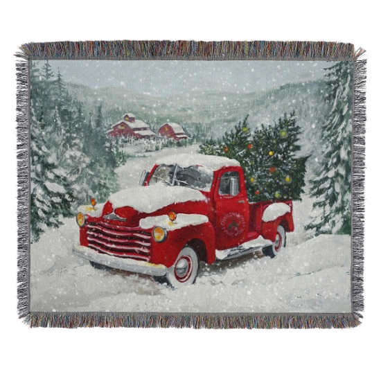 Picture of 48" X 60" Full Color Throw Blanket