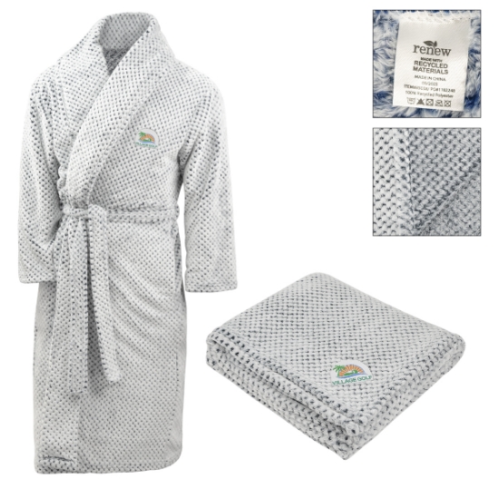 Picture of Dream Weaver Rpet Blanket & Robe Gift Set