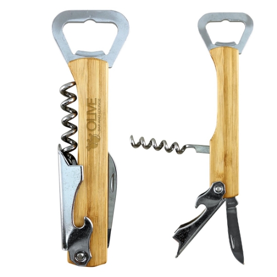 Picture of Bamboo 4-in-1 Waiter's Knife