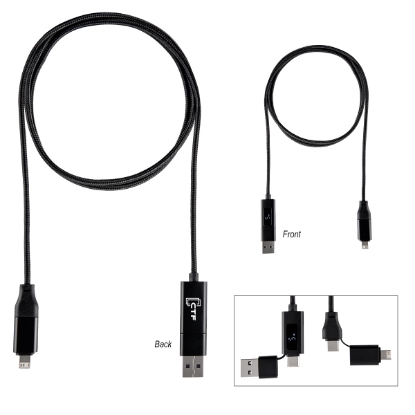 Picture of 100w Dual Input Fast Charging Cable