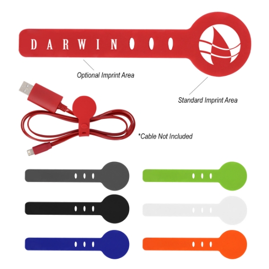 Picture of Adjustable Silicone Cable Tie