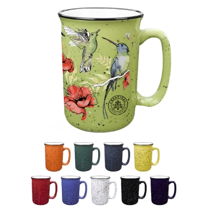 Picture of 14 Oz. Full Color Tall Campfire Mug