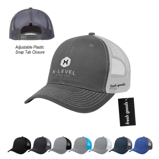 Picture of Fresh Goods Cotton Twill Mesh Back Cap