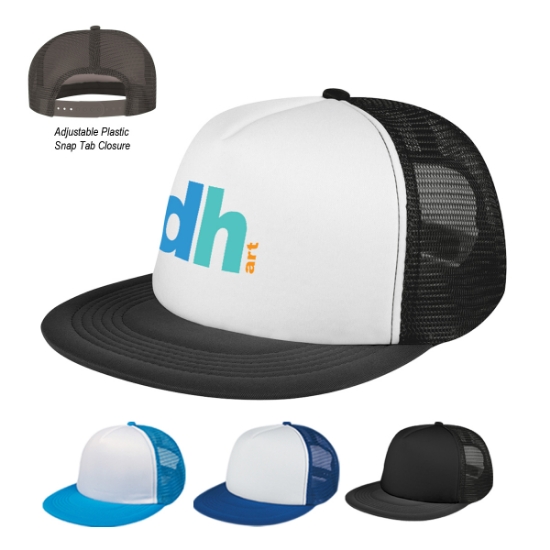 Picture of Flat Bill Trucker Cap