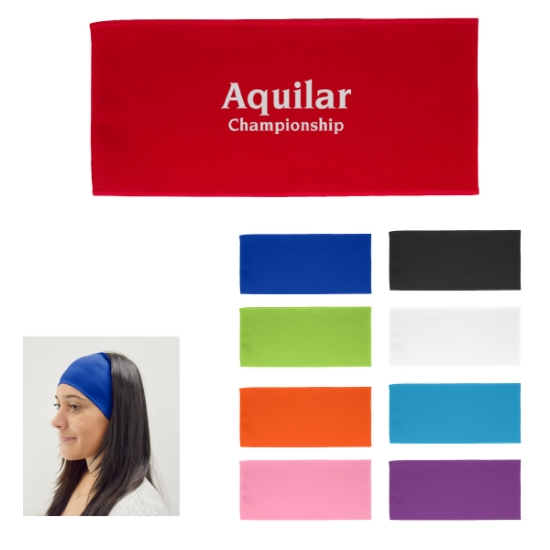 Picture of Cooling Headband With 100% Rpet Material